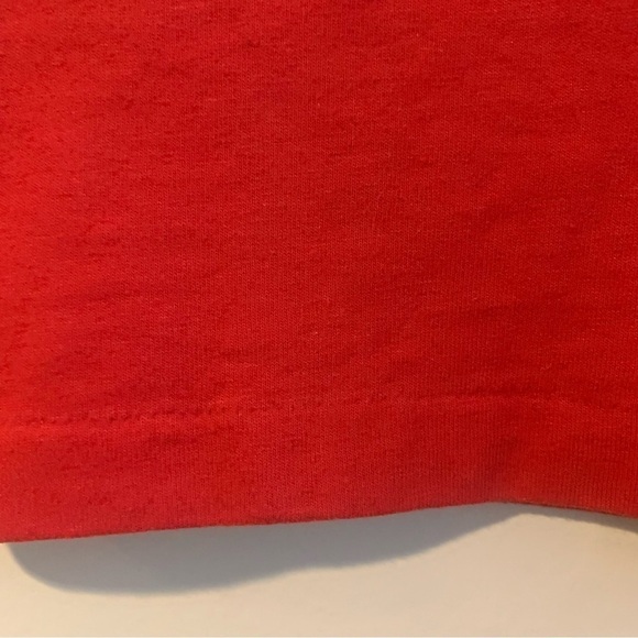 Vintage Sleeveless Sandy Plains Fastpitch V-Neck Softball Tee Size Small - Picture 8 of 9